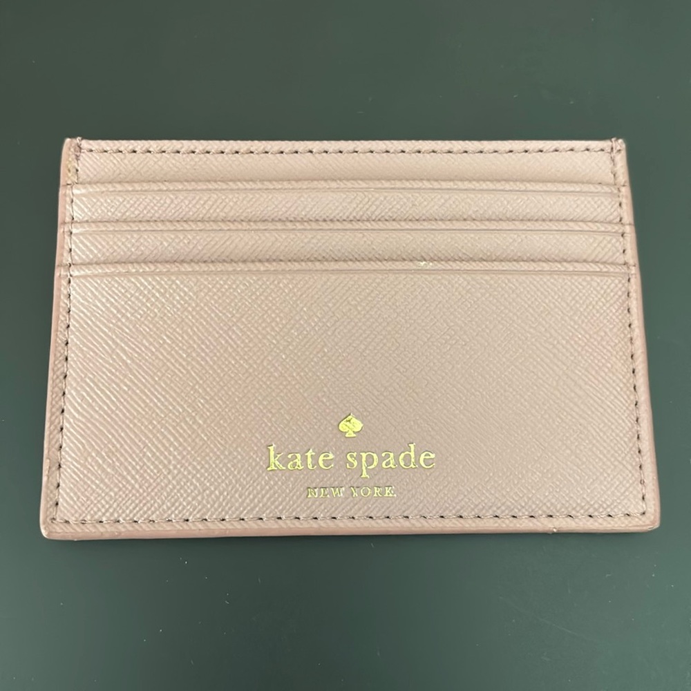 KATE SPADE ♠️ card holder Greta Court Dusty Peony